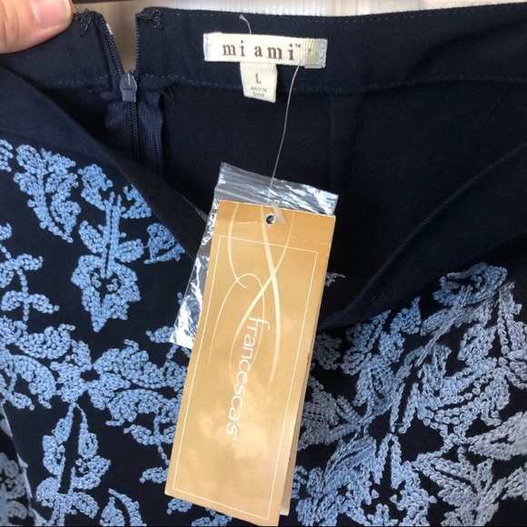 Francescas Embroidered Mini Skirt - Picture 2 of 6